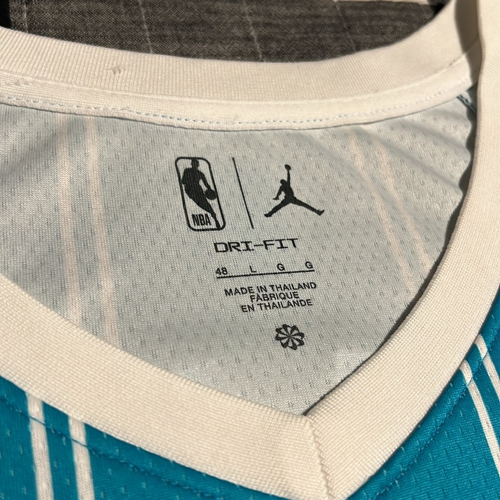 Charlotte Hornets #2 LaMelo Ball NBA Home Swingman Jersey - Picture 5 of 9